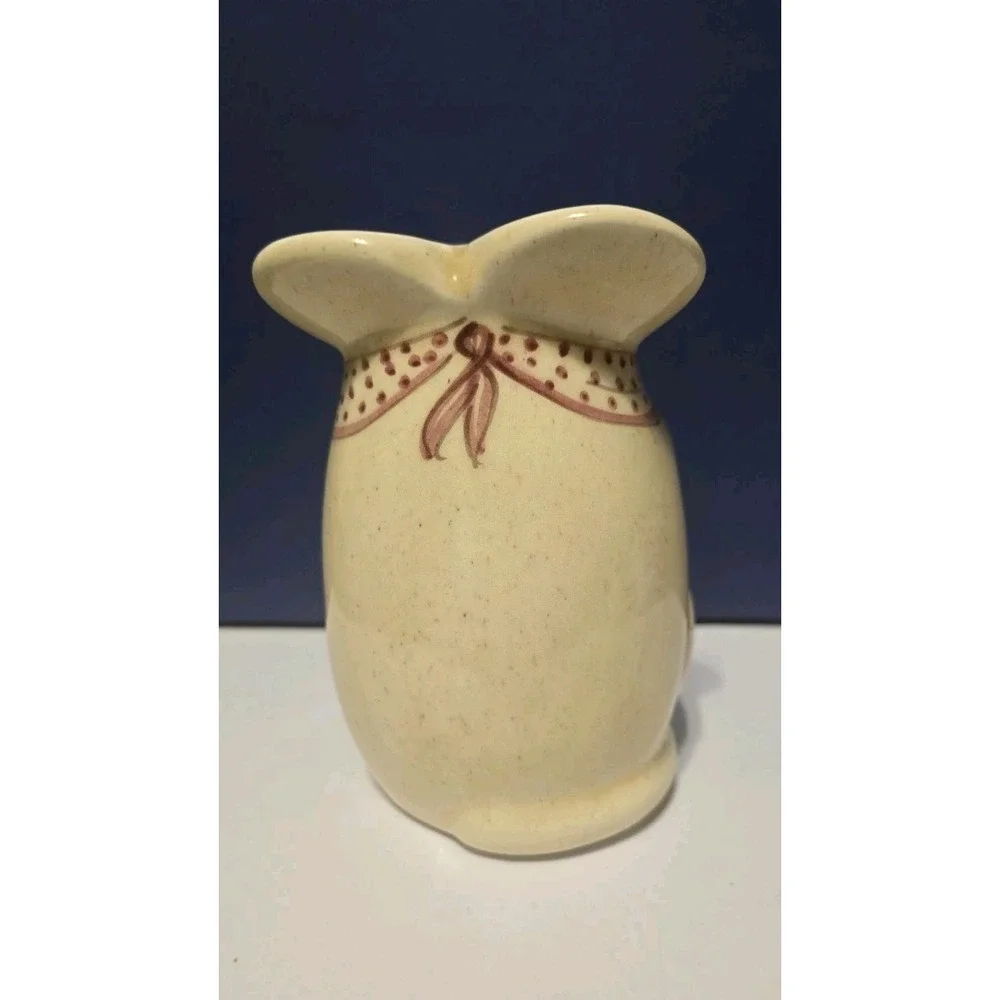 Handpainted  Ceramic Mouse  Cheese Shaker Made By Nelson S. Gustin Vintage...